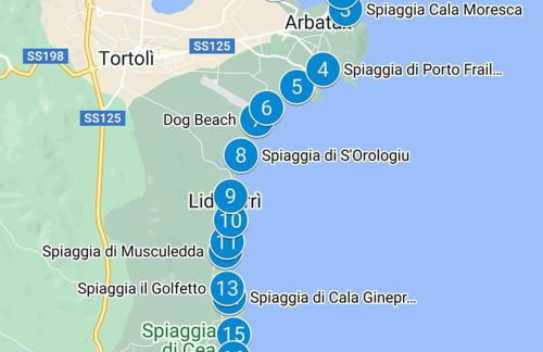 Casa blu Arbatax con giardino e terrazza - Foto 31