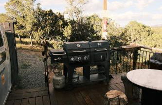 Silver Bullet Airstream, El Mistico Glamping Ranch - Foto 48