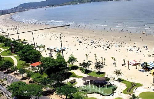 Lindo Apto Beira Mar - Ponta da Praia - Santos - Foto 5