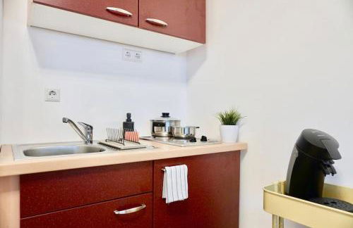 NEU modernes Apartment in Top Lage, free Parking max 1,65m Höhe und 1,8m Breite - Foto 19