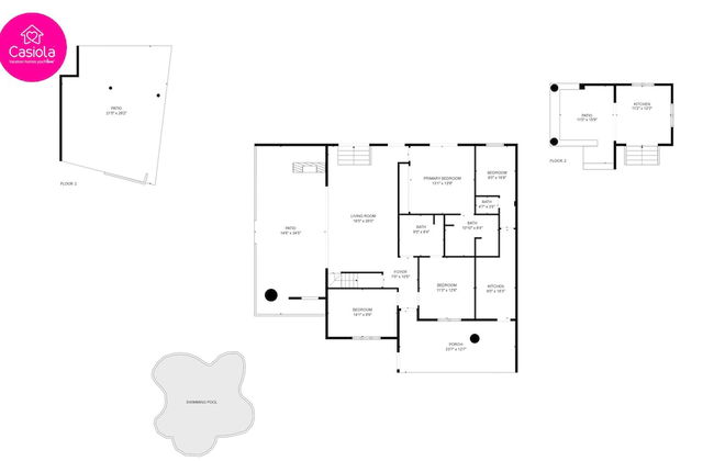 Mexican Style Villa With Private Pool, Free Utilities - Foto 57