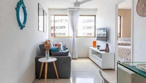 Flat completo e aconchegante nas Graças-SH109M - Foto 3