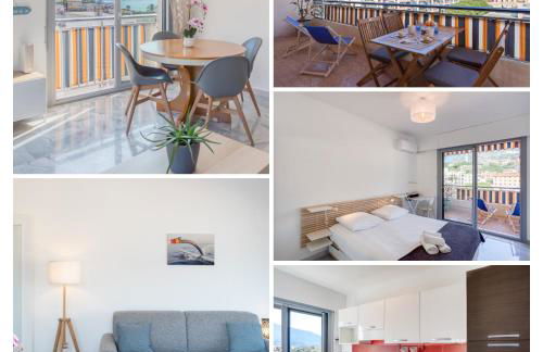 Vue Mer, Terrasse & Garage Privé, Lumineux Appartement à 2 min de la plage - Foto 7