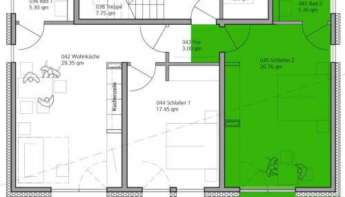 Sonnenscheinhaus Wohnung 2 - Foto 2