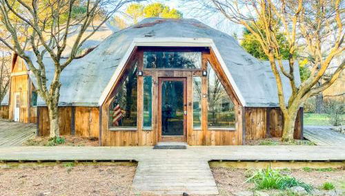 Bell Circle Eccentric Geodesic Dome-Home - Foto 5