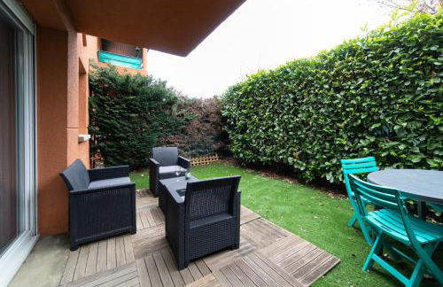 Hometimal Blagnac - T2 - Free Parking - Terrasse - Jardin - Foto 3