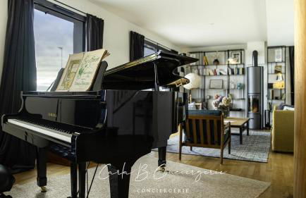 Vue imprenable exceptionnelle sur l'océan pour cette résidence haut de gamme avec piano DOELAN - Foto 4