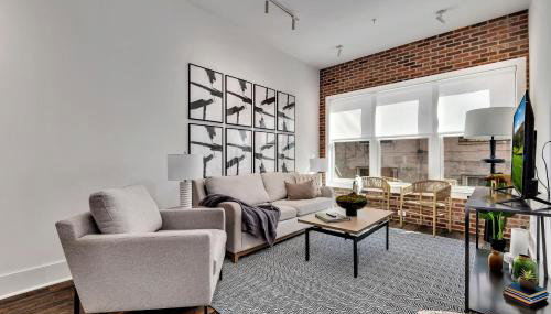 Downtown loft w parking & rooftop Apt 102 - Foto 2