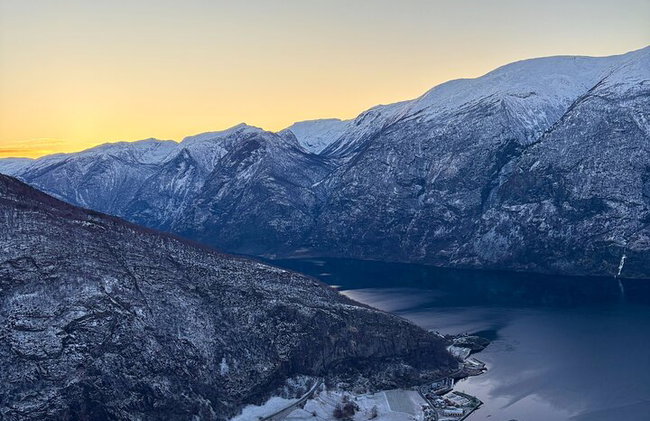 Winter Fjord Tour to Nærøyfjord, Flam and Stegastein from Bergen - Photo 3