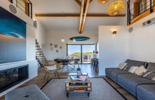 Villa Oceana vue exceptionnelle sur l'océan, haut standing, front de mer. - Foto 53