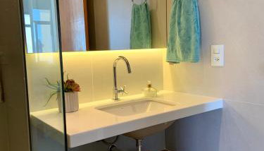 Apartamento vista do mar, pé na areia e águas tranquilas, no cento de Guarapari - Foto 5, towels