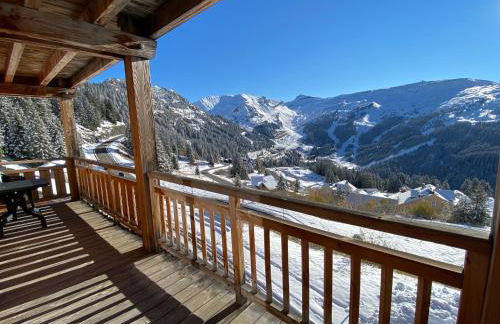 Vue panoramique sur les montagnes plein Sud - T2 Skis aux pieds, Piscine & Spa - Foto 30