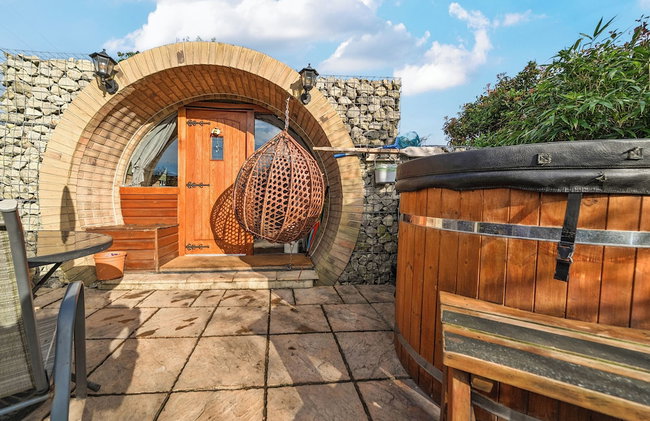 Cosy Escape Heated Luxury pod With hot tub - Foto 12