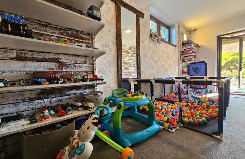 Stodoły w Bieszczadzie domy z basenem i widokiem na góry - Photo 64