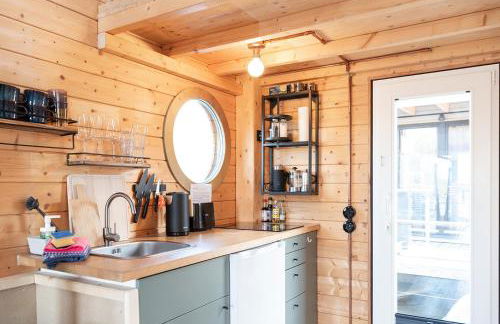 Tolles Tiny-Hausboot Marianne mit Dachterrasse - Foto 8