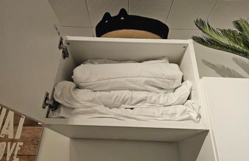 Studio 2 personnes Vue Mer Climatisé Linge Maison - Foto 16