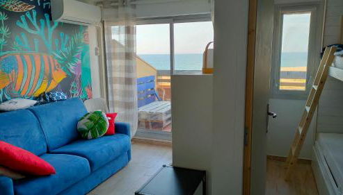 Appt T1 bis, terrasse face mer, rénové, climatisé - Foto 4