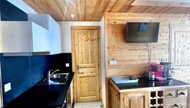 Chalet apartment with ski and spa at foot for 4 people - Foto 4, wardrobe, toaster