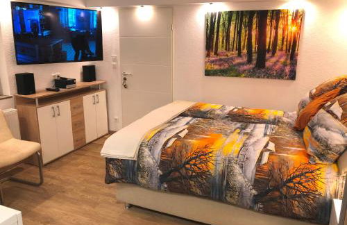 Ferienwohnung Apartment Dettum mit eigenem Bad, Kochnische und Wintergarten - Foto 6