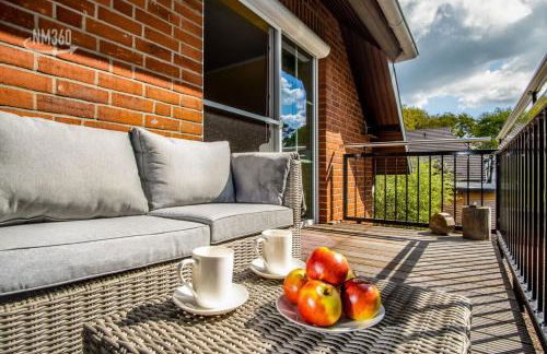 Traumhaftes Appartement mit Balkon - Odins Blick Wohnung 6 - mit Privatstrand, Sauna - Foto 8