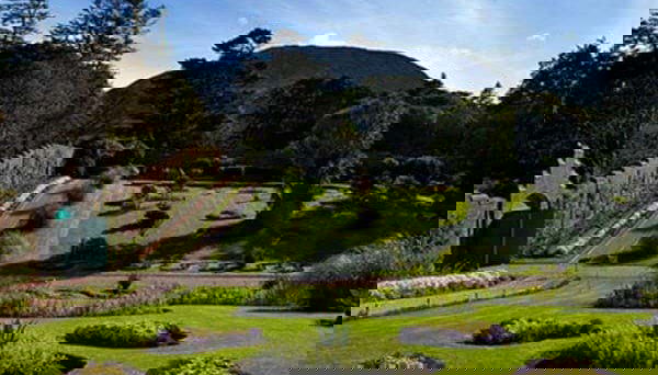 Victorian gardens at Kylemore Abbey
