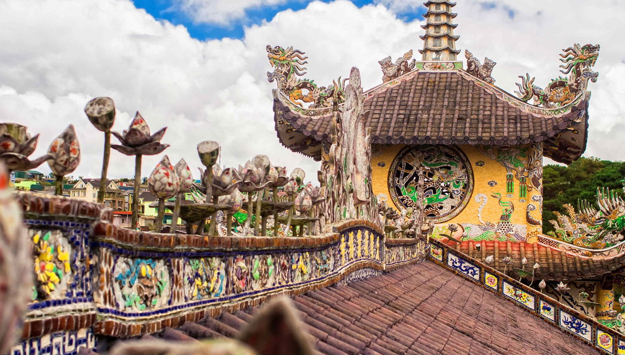 Tour por Da Lat e pela montanha Langbiang