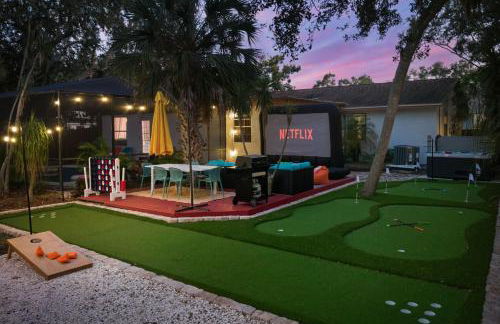 Outdoor Theatre Pool Putt Putt Hot Tub - Foto 57