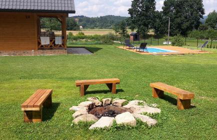 Domek Skowronek z basenem - Foto 13