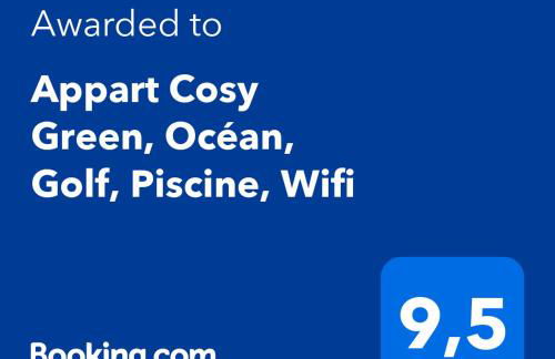 Appart Cosy Green, Océan, Golf, Piscine, Wifi - Foto 3