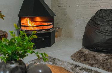 Refúgio com hidro, lareira e jardim em Três Coroas - Foto 48