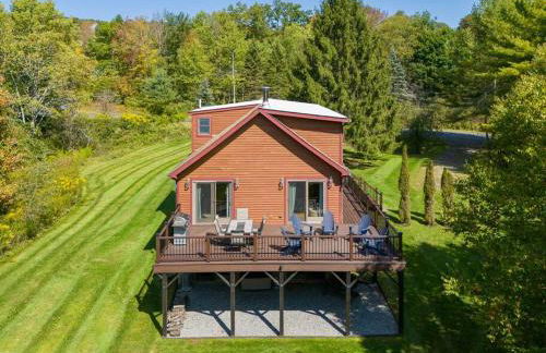 New! 3BR Contemporary Log Home in Catskill Mtns - Foto 23