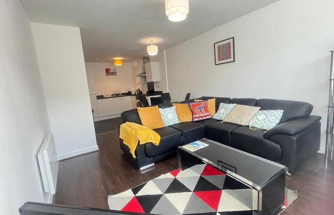 Central 2-bed Apt - Sleeps 4 - Parking & Wifi - Foto 14