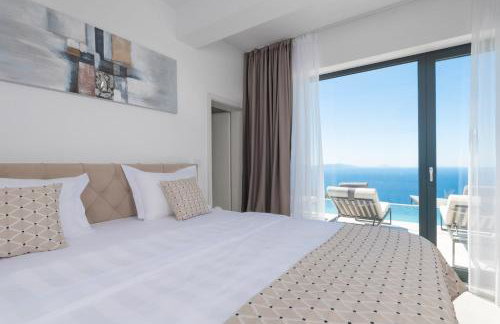 Villa Aristea with sea view, jacuzzi and infinity pool - Foto 35