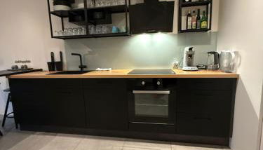 Schönes City Design Apartment I Boxspring I P I Smart I Wasch I 200m Bahnhof - Foto 3, stove