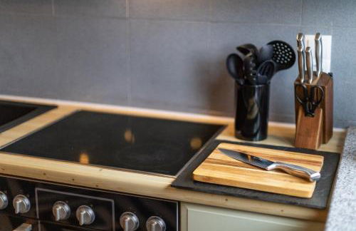 Cozy Souterrain Terrasse Garten Panoramablick - Foto 9