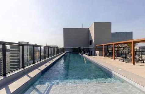 Luxury Studio Paulista Rooftop Pool 5min Metro - Foto 43