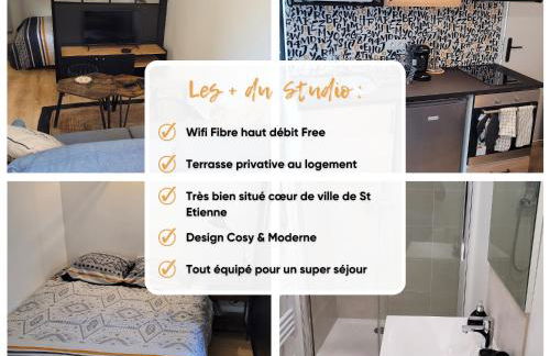 Studio cosy Saint-Étienne centre ville - Foto 3
