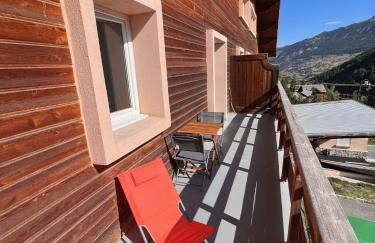 Vars, Appart spacieux rénové 4 couchages dans chalet - Foto 9