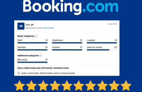 OCEAN ESCAPE 200m From the Sea, High Spec Town Centre Entire Flat, 3 Bedrooms, TVs All Rooms - Foto 80