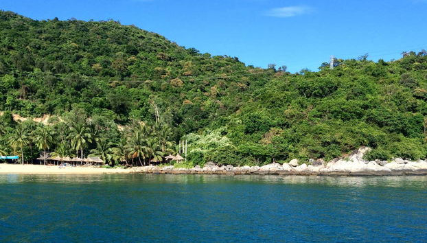 El paisaje rocoso de las islas Cham