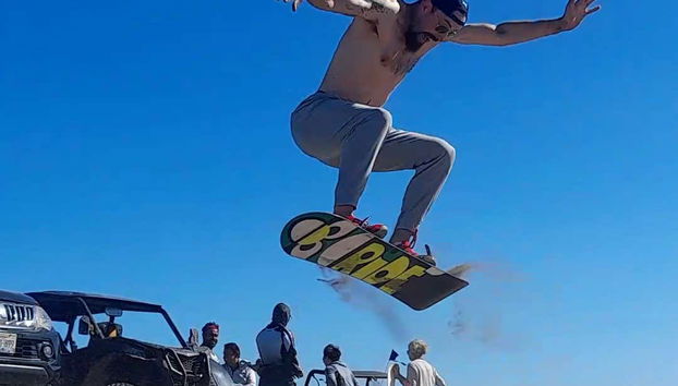 Profitez de l'activité de sandboarding