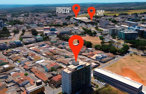 Até 4hóspedes, Wi-fi500Mbps, Cozinha Comp,Elevador, Jr Catito - Foto 30