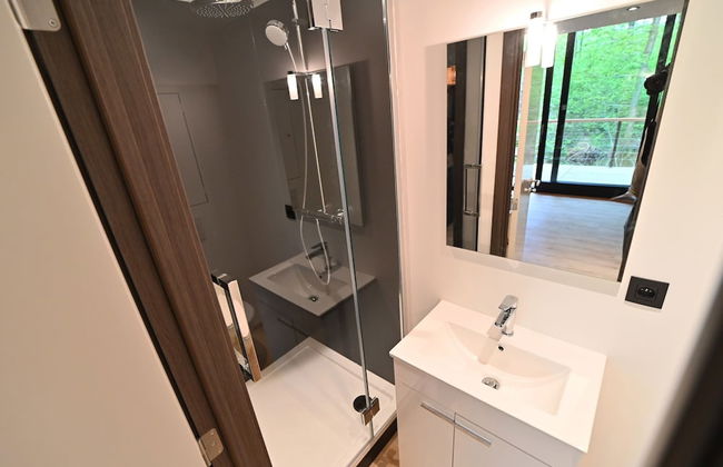 Lodge in Oignies Forest With Eco Design - Foto 12