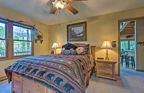 Spacious Maggie Valley Cabin with Hot Tub and MTN View - Foto 16