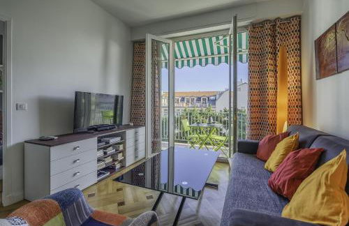 Centre, deux pièces, calme, terrasse plein sud - Foto 5