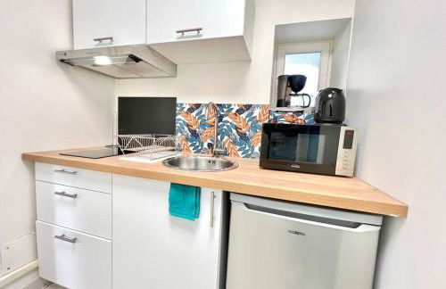 Le petit Penon ~ T1 Bis avec parking /clim /Fibre - Foto 8