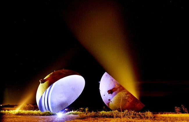 Espectáculo de luz y sonido en la represa de Itaipú - Foto 2