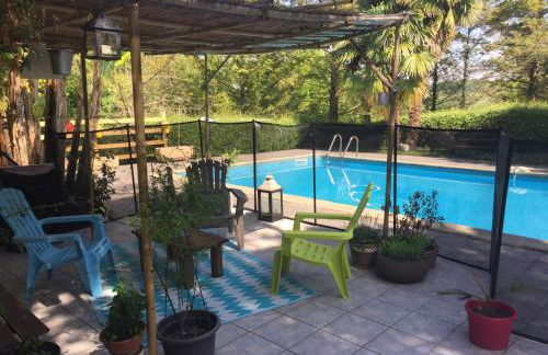 Gîte Le Bellevue avec piscine privative - climatisation - Foto 1