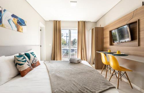 06-Studio encantador em Curitiba - Foto 1