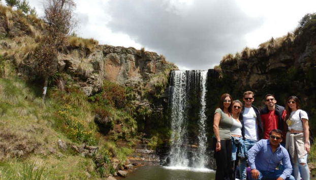 Visitando las cataratas de Cangallo